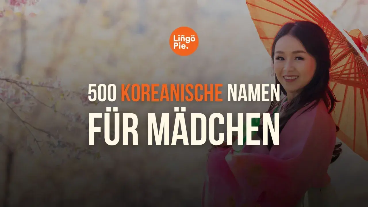 500 koreanische vornamen weiblich. Eine junge Frau im traditionellen Hanbok hält einen Sonnenschirm.