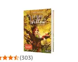 Buchcover: Mädchen Willow sitzt auf Baum, Fuchs & Eule dabei. Eine Liste mit fantasy namen weiblich inspiriert von dieser magischen Welt.