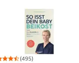 Buchcover "So isst dein Baby Beikost" von Franka Lederbogen. Zeigt eine Frau und erklärt, wie man die reifezeichen baby erkennt.