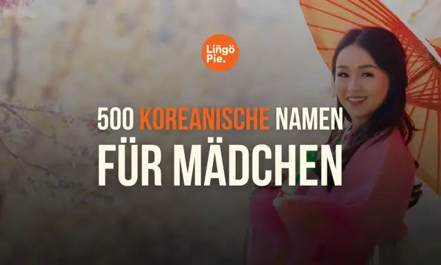 500 koreanische vornamen weiblich. Eine junge Frau im traditionellen Hanbok hält einen Sonnenschirm.